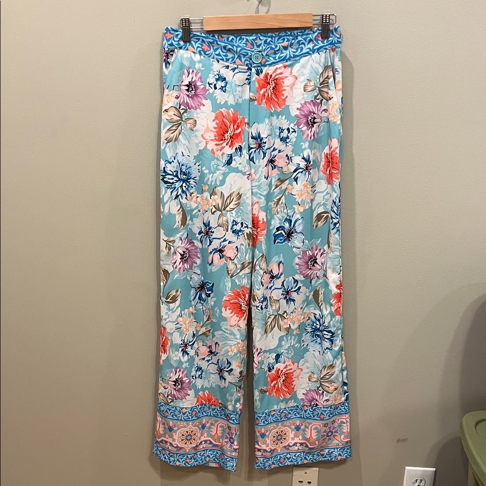 Tolani Collection Floral Wide Leg Pants